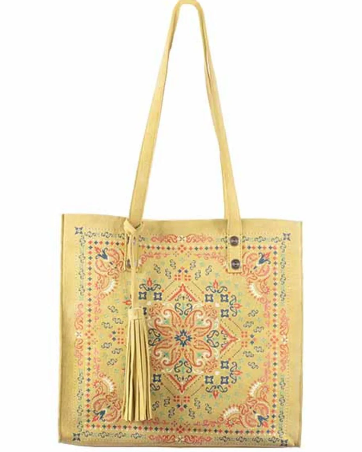 Scully Women's Printed Leather Tote