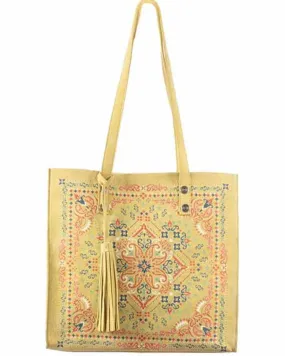 Scully Women's Printed Leather Tote