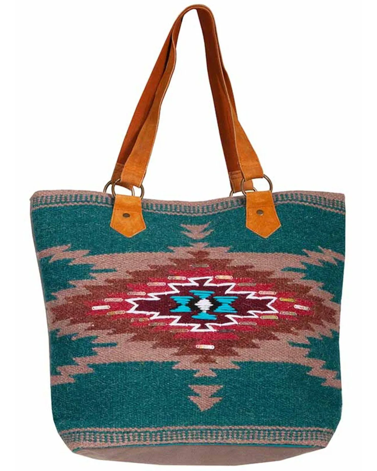 Scully Women's Woven Southwestern Print Tote