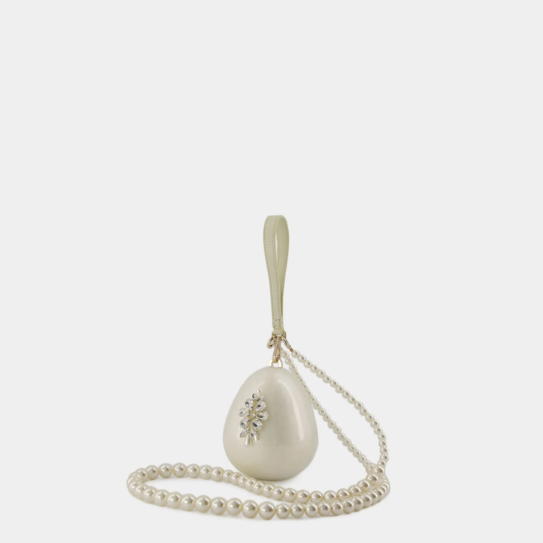 Simone Rocha  Micro Egg Crossbody - Simone Rocha - Pvc - Beige