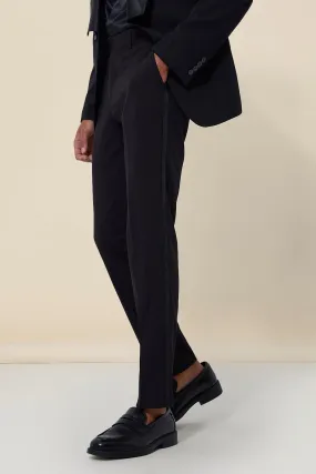 Skinny Side Stripe Suit Trousers