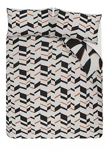 Sleepdown Connected Geo Duvet Cover Set | Kaleidoscope