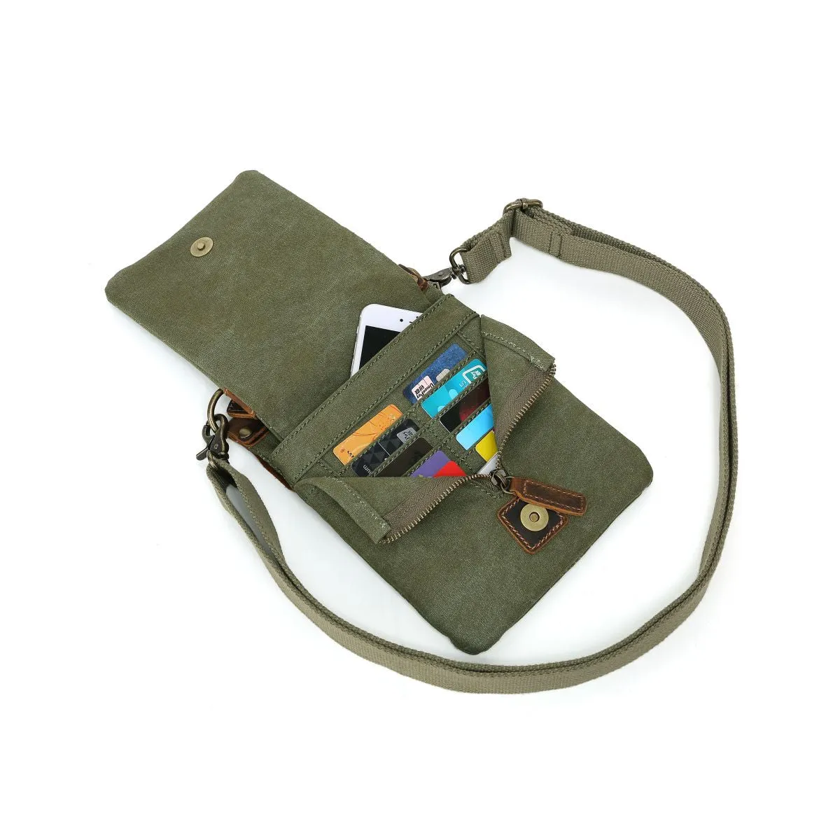 Small Canvas Shoulder Bag