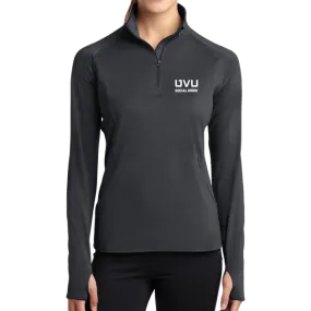 Sport-Tek Ladies Sport-Wick Stretch 1/2-Zip Pullover - UVU Social Work