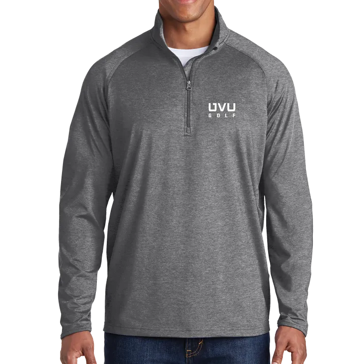 Sport-Tek Sport-Wick Stretch 1/2-Zip Pullover - UVU Golf