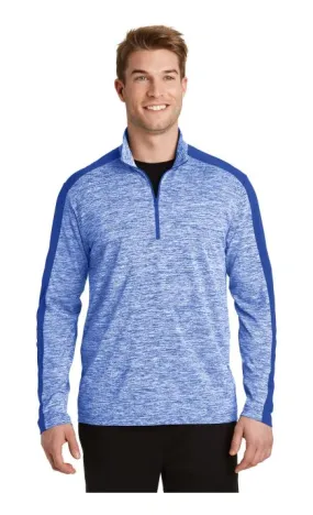 Sport-Tek ST397 PosiCharge Electric Heather Colorblock 1/4-Zip Pullover