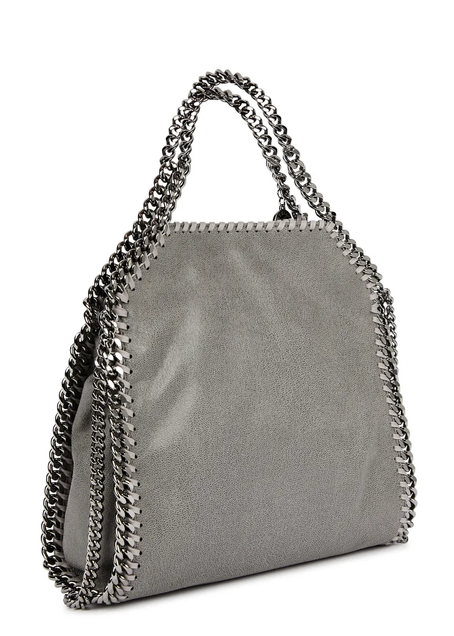 STELLA MCCARTNEY Falabella mini faux suede tote -                         -                     -                