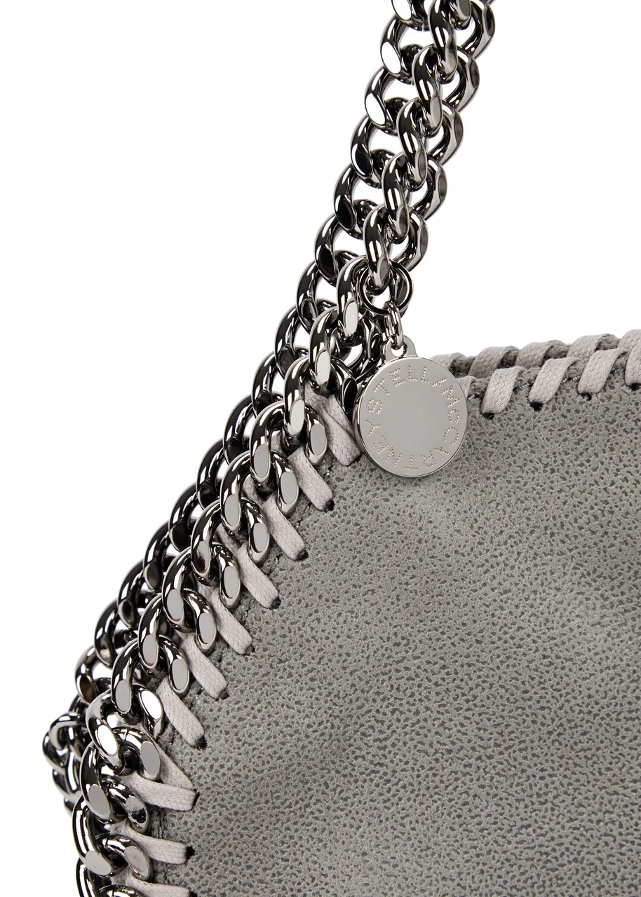 STELLA MCCARTNEY Falabella mini faux suede tote -                         -                     -                