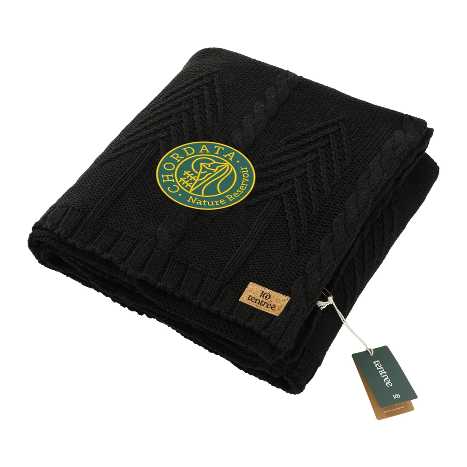 Tentree Organic Cotton Cable Blanket