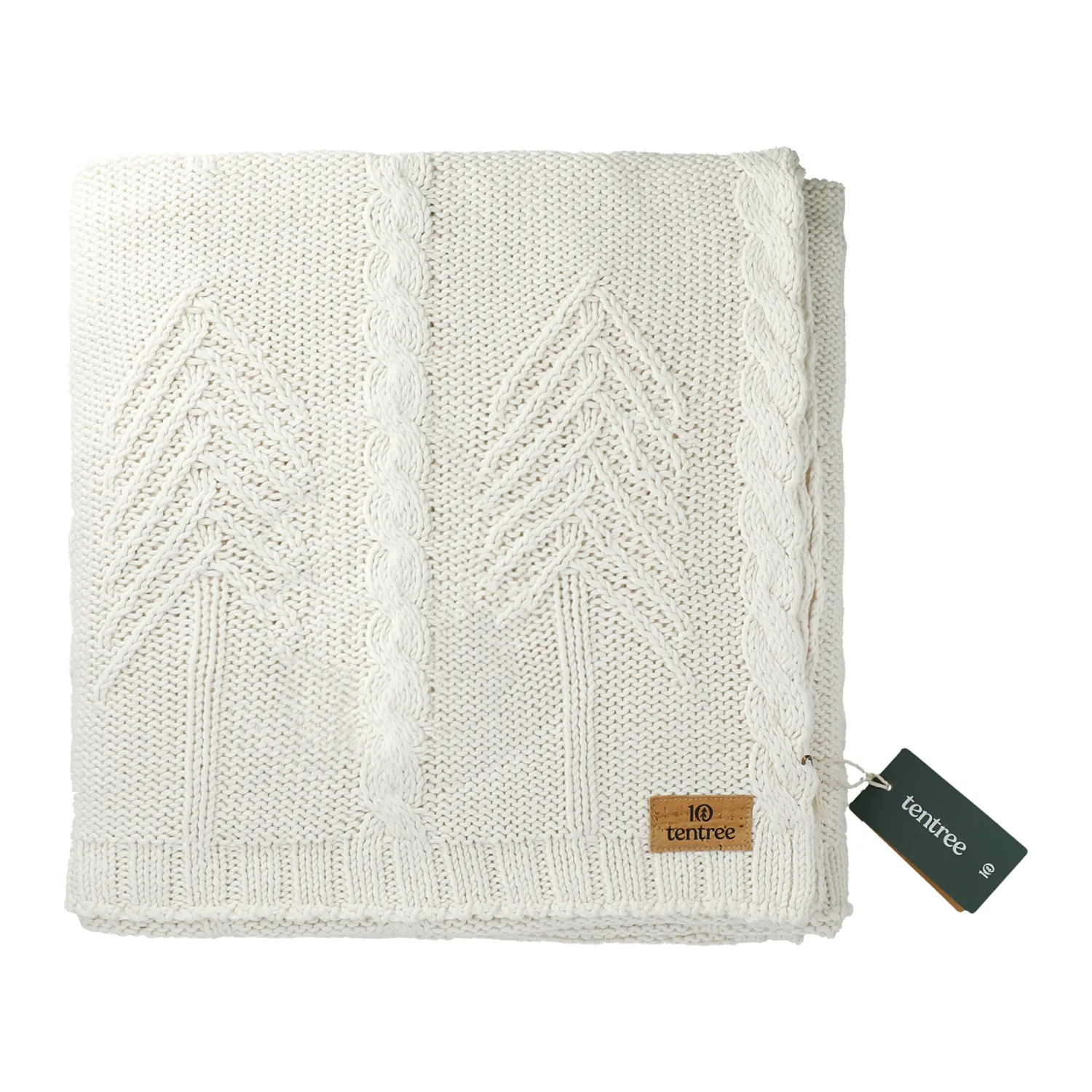 Tentree Organic Cotton Cable Blanket