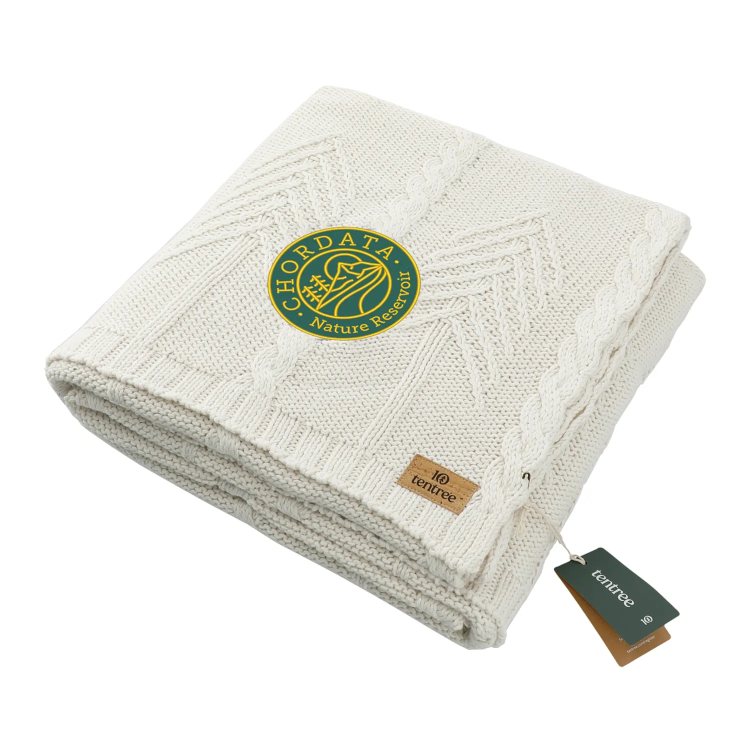 Tentree Organic Cotton Cable Blanket