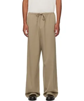 The Row Taupe Donatello Trousers