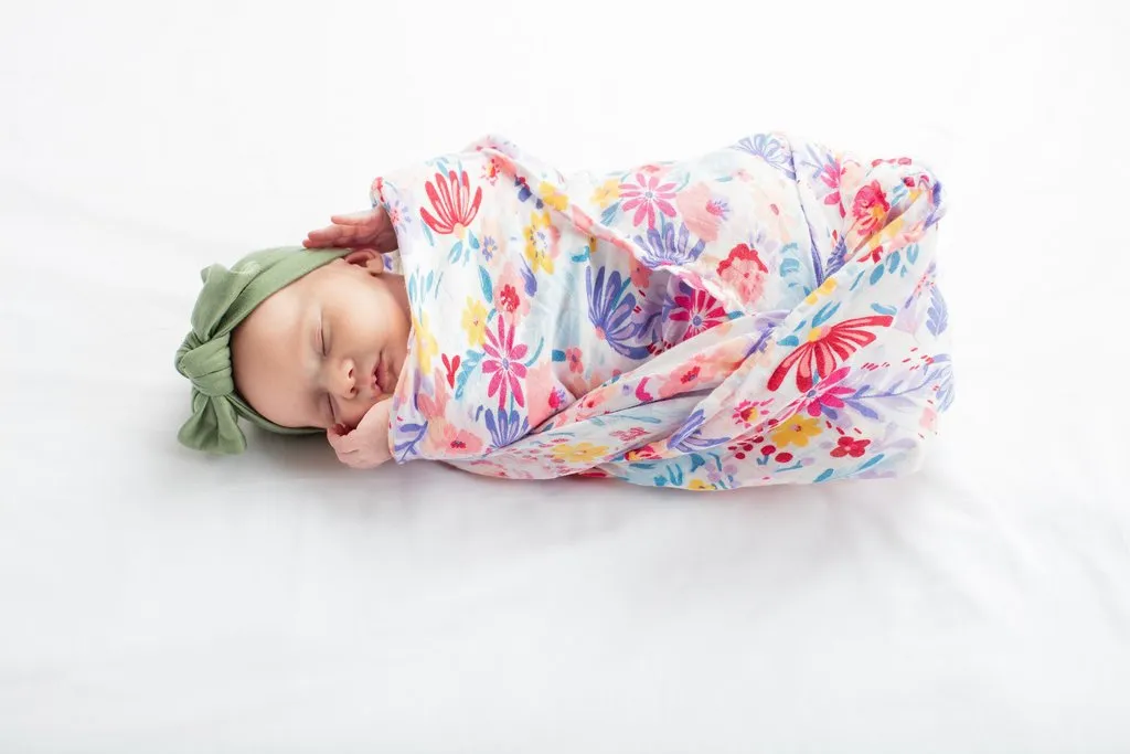 The Swaddle Blanket - Light Field Flowers