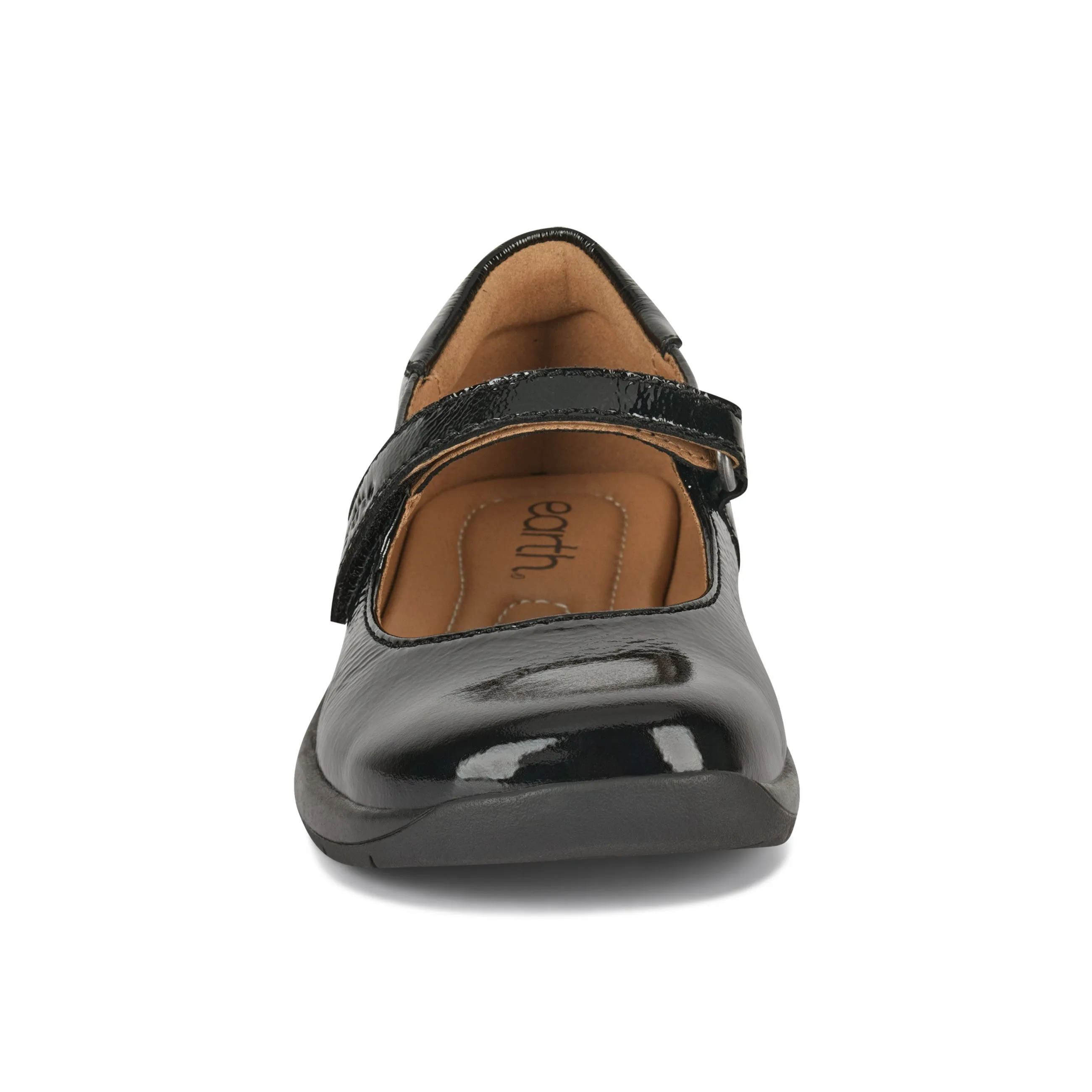 Tose Lug Sole Square Toe Casual Ballet Flats