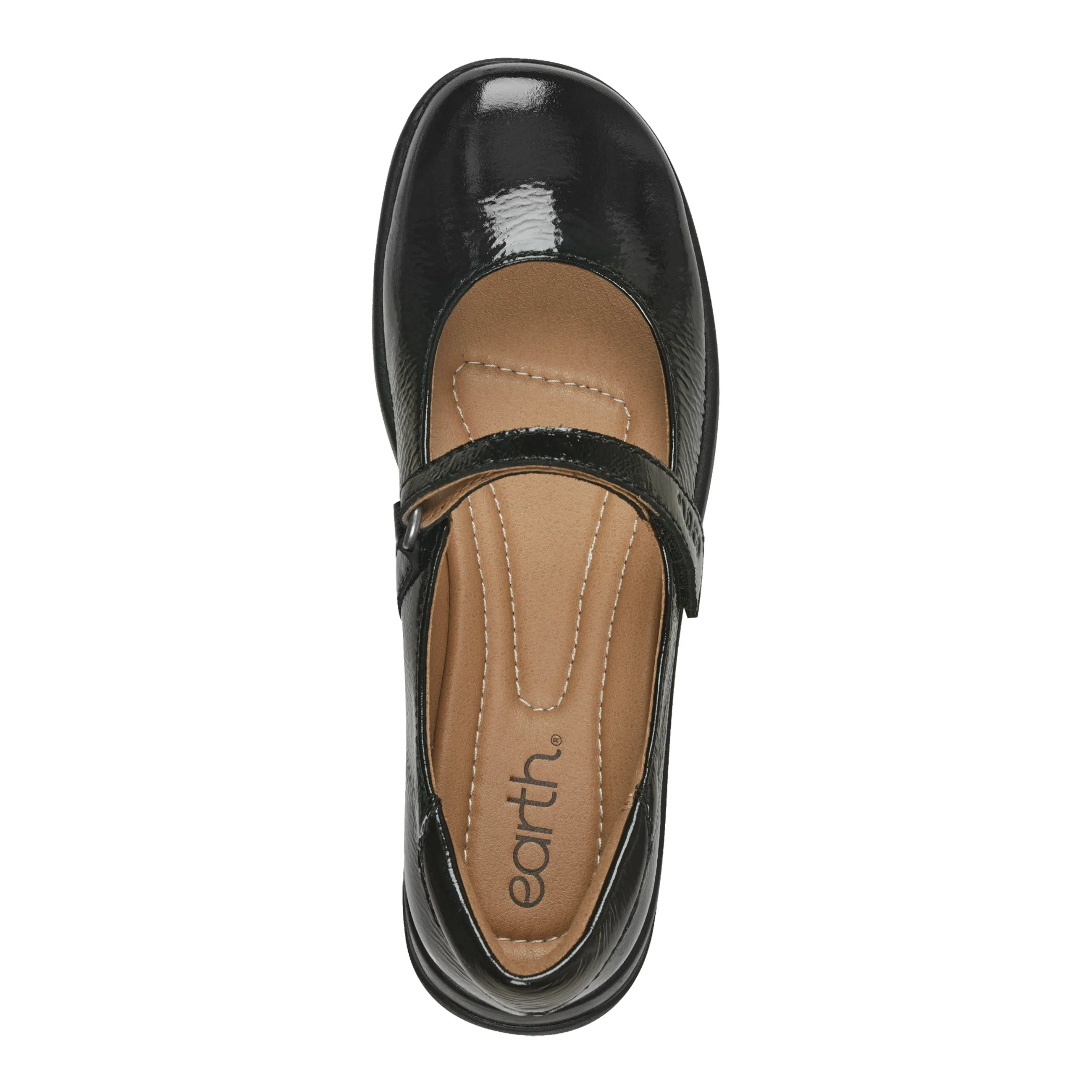 Tose Lug Sole Square Toe Casual Ballet Flats