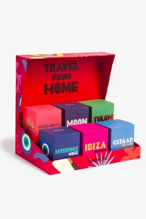 Travel From Home Scented Candles - Set of 6