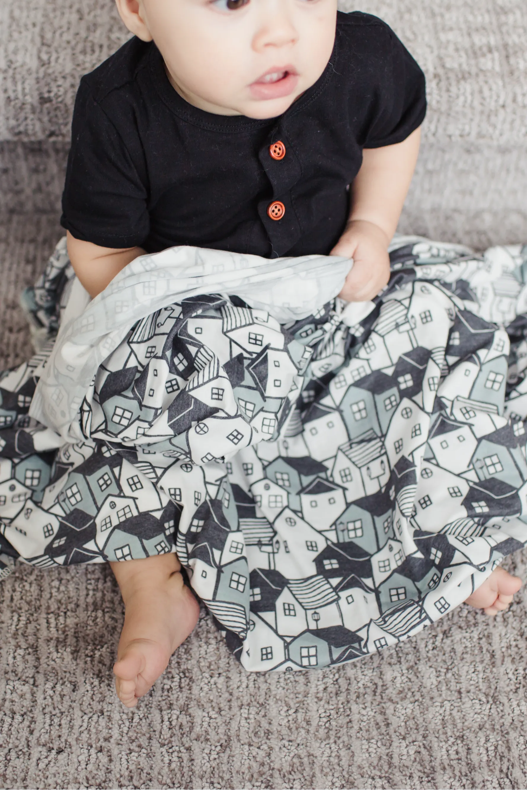 Urban Knit Swaddle Blanket