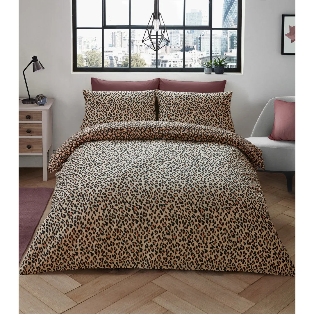 Vanesa Leopard Duvet Cover Set