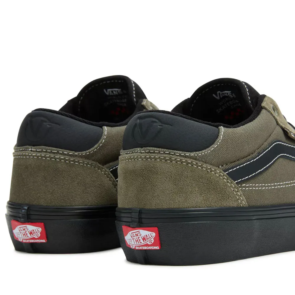 Vans Rowan Trainers - Olive/Black