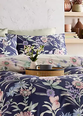 Vantona Home Essentials Sherry Floral Duvet Cover Set | Kaleidoscope