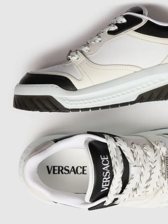 Versace   Mesh low top sneakers 