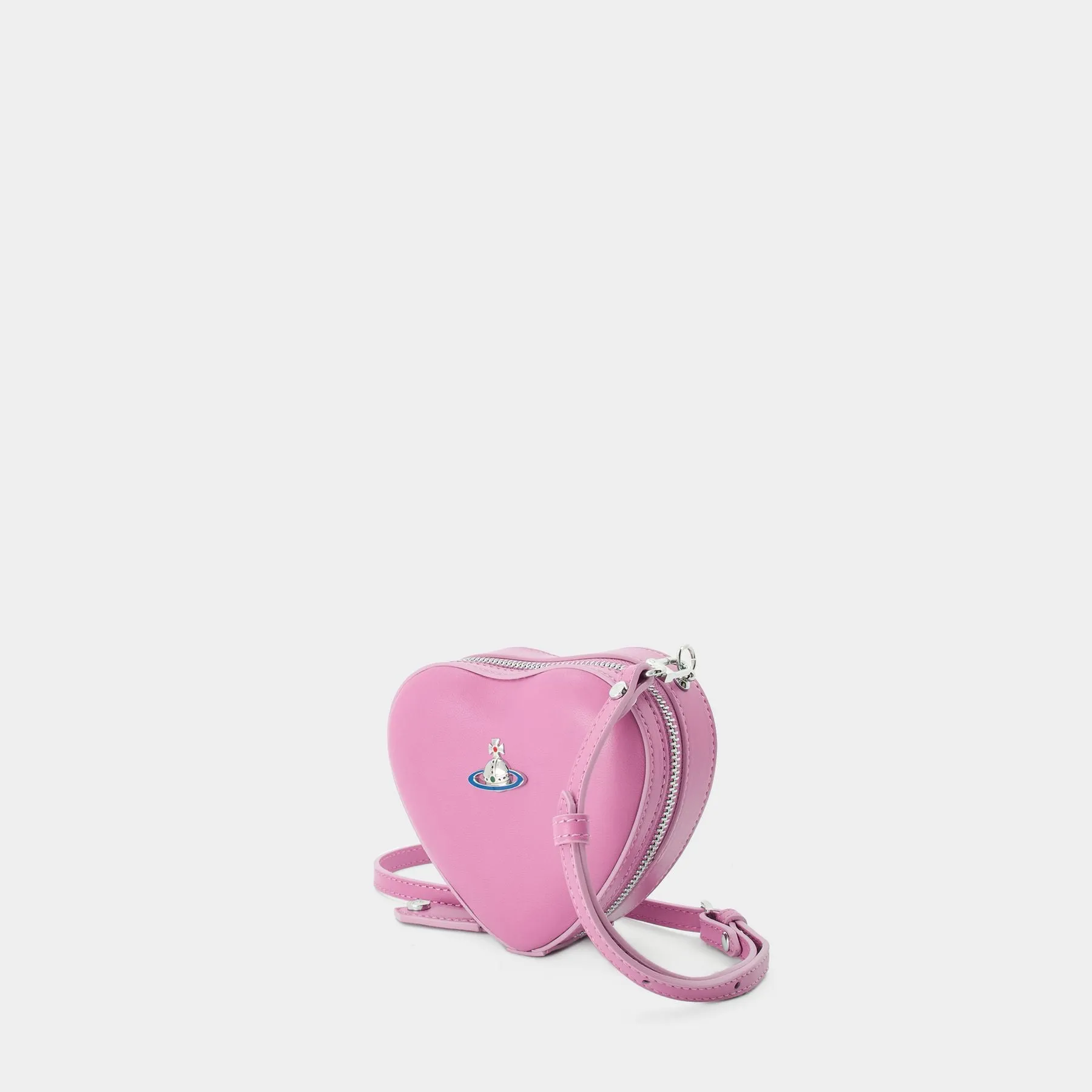 Vivienne Westwood  Mini Heart Crossbody - Vivienne Westwood - Leather - Pink