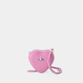 Vivienne Westwood  Mini Heart Crossbody - Vivienne Westwood - Leather - Pink