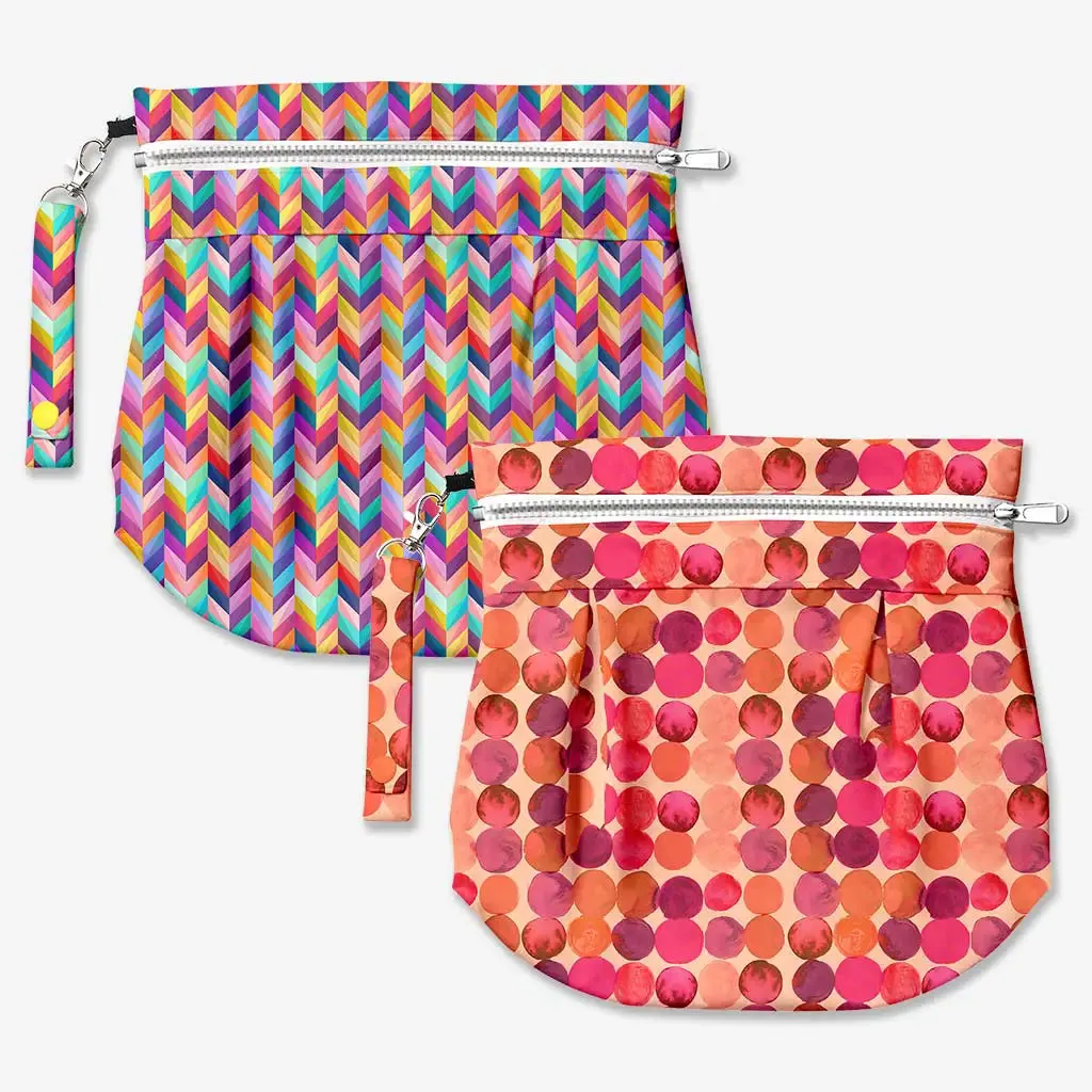 Waterproof Travel Bag - Pack of 2 - Lil Crush & Colour Pop