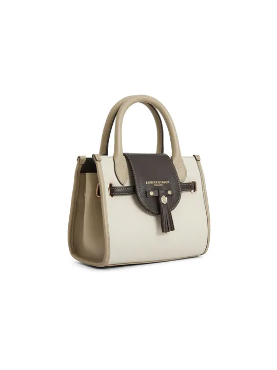 Windsor neutral tri colour Crossbody Bag