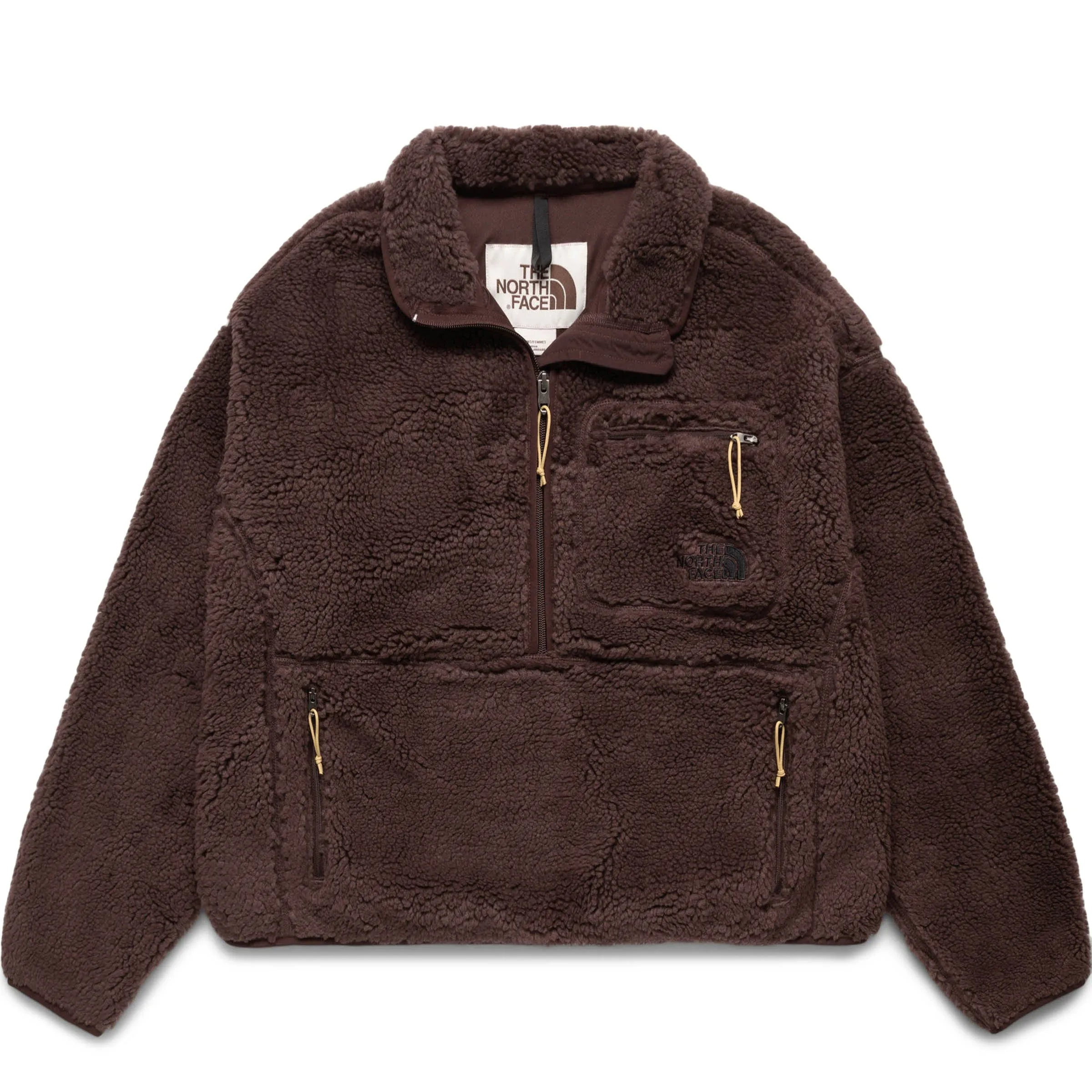 WOMEN'S EXTREME PILE PULLOVER COAL BROWN | Bodega