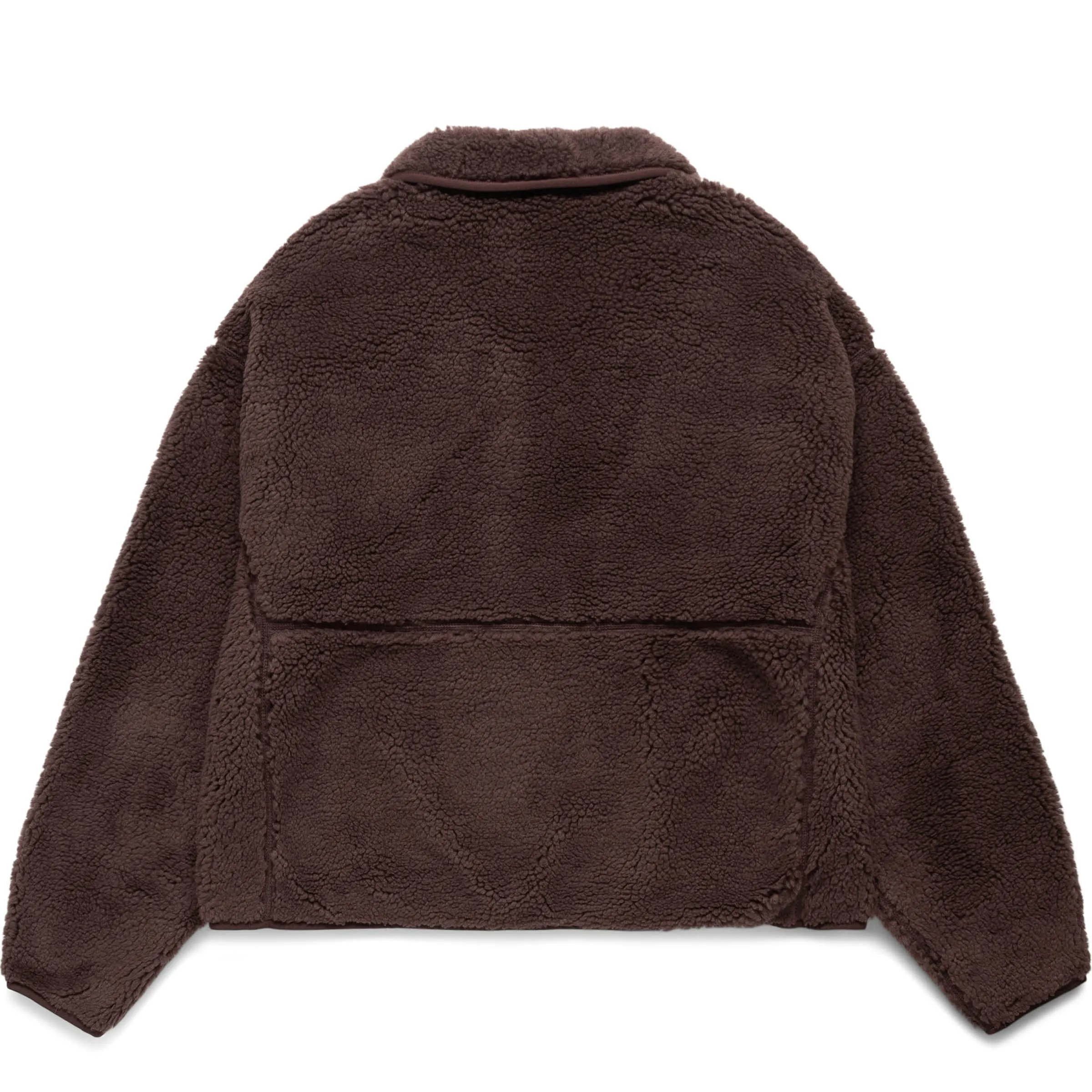 WOMEN'S EXTREME PILE PULLOVER COAL BROWN | Bodega