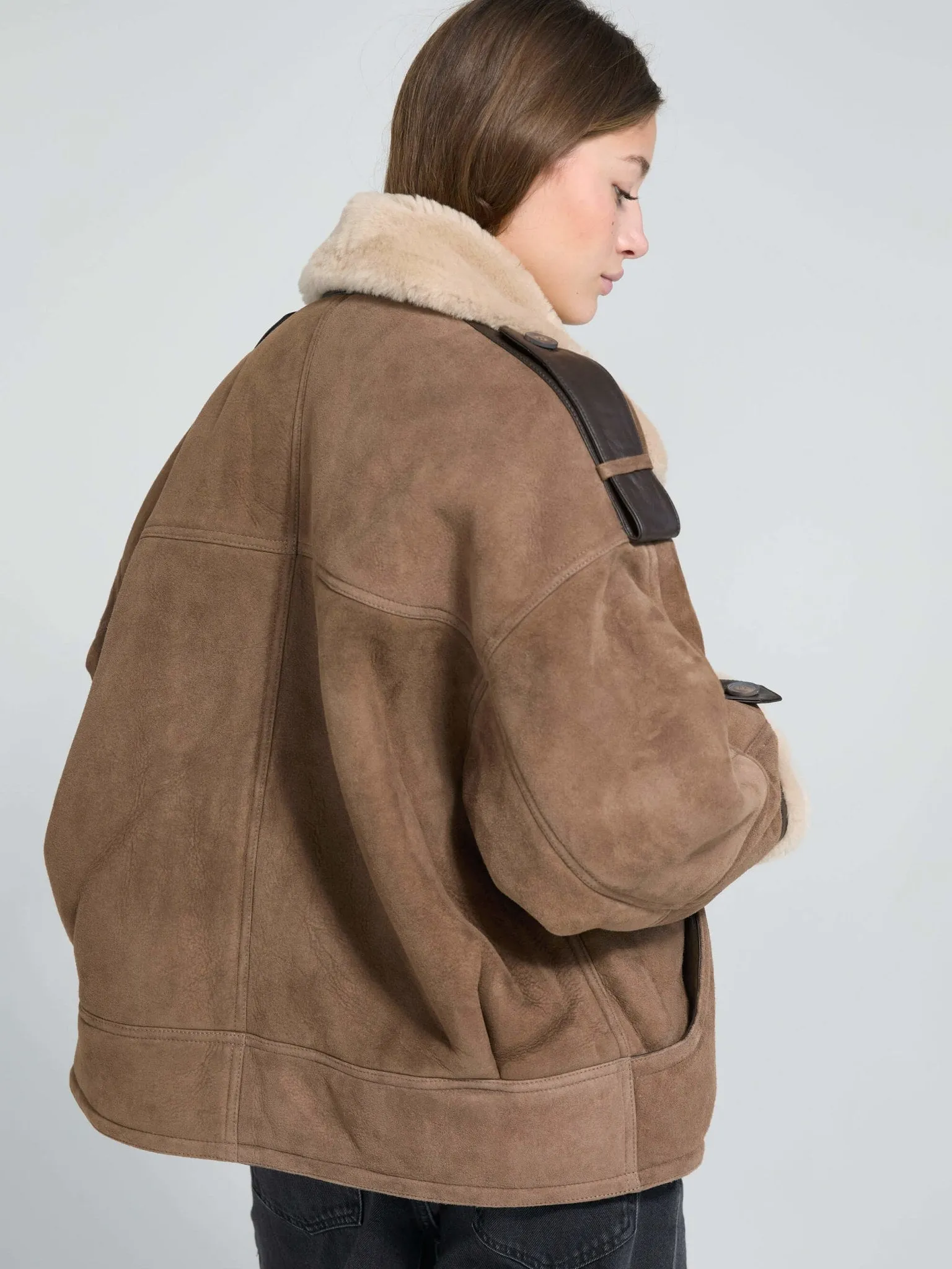 ZOE JACKET - BROWN